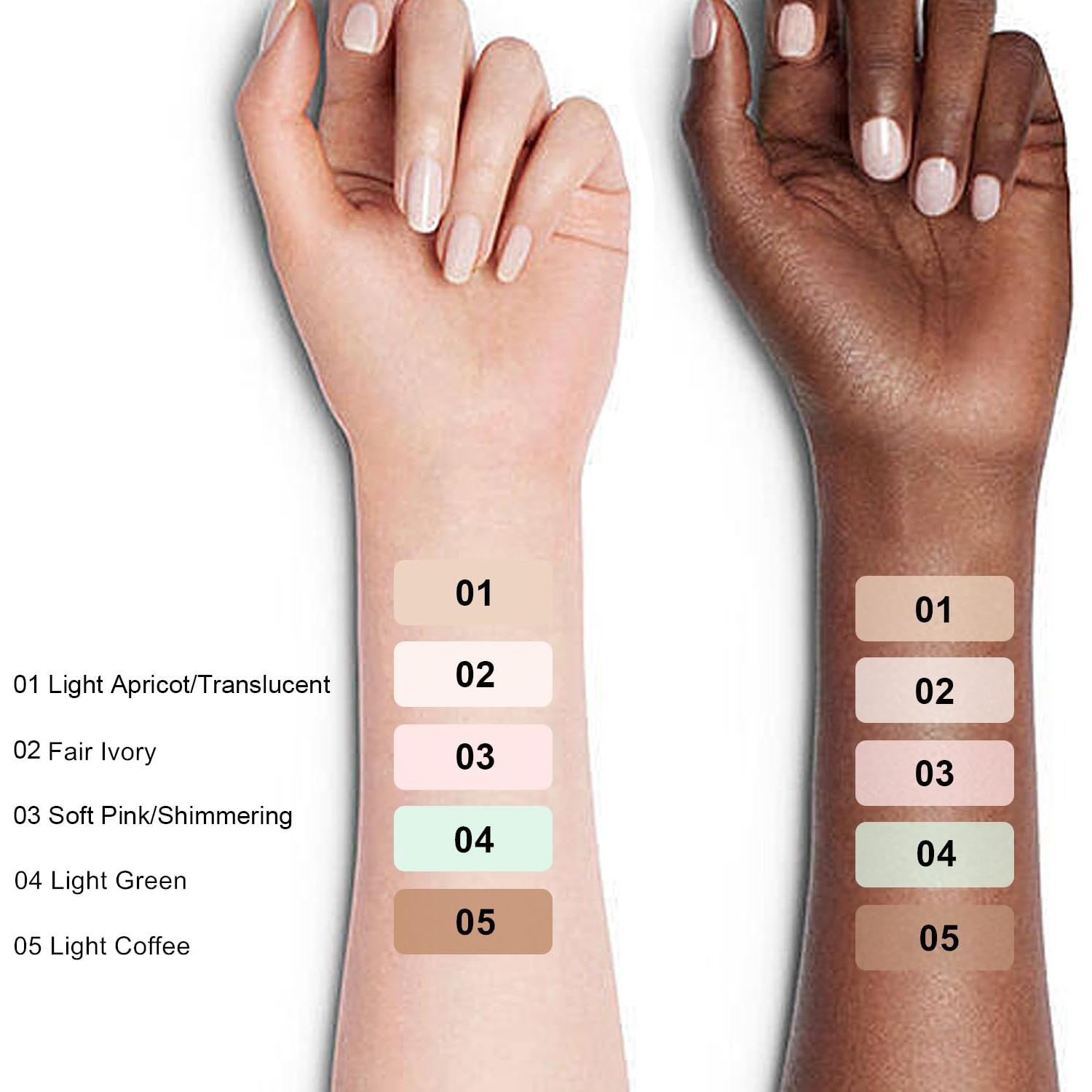 Polvo Fijador ILISYA 8g Marfil Claro Acabado Mate Impermeable