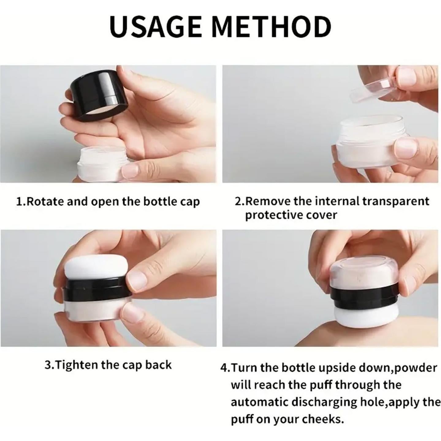 Polvo Fijador ILISYA 8g Marfil Claro Acabado Mate Impermeable