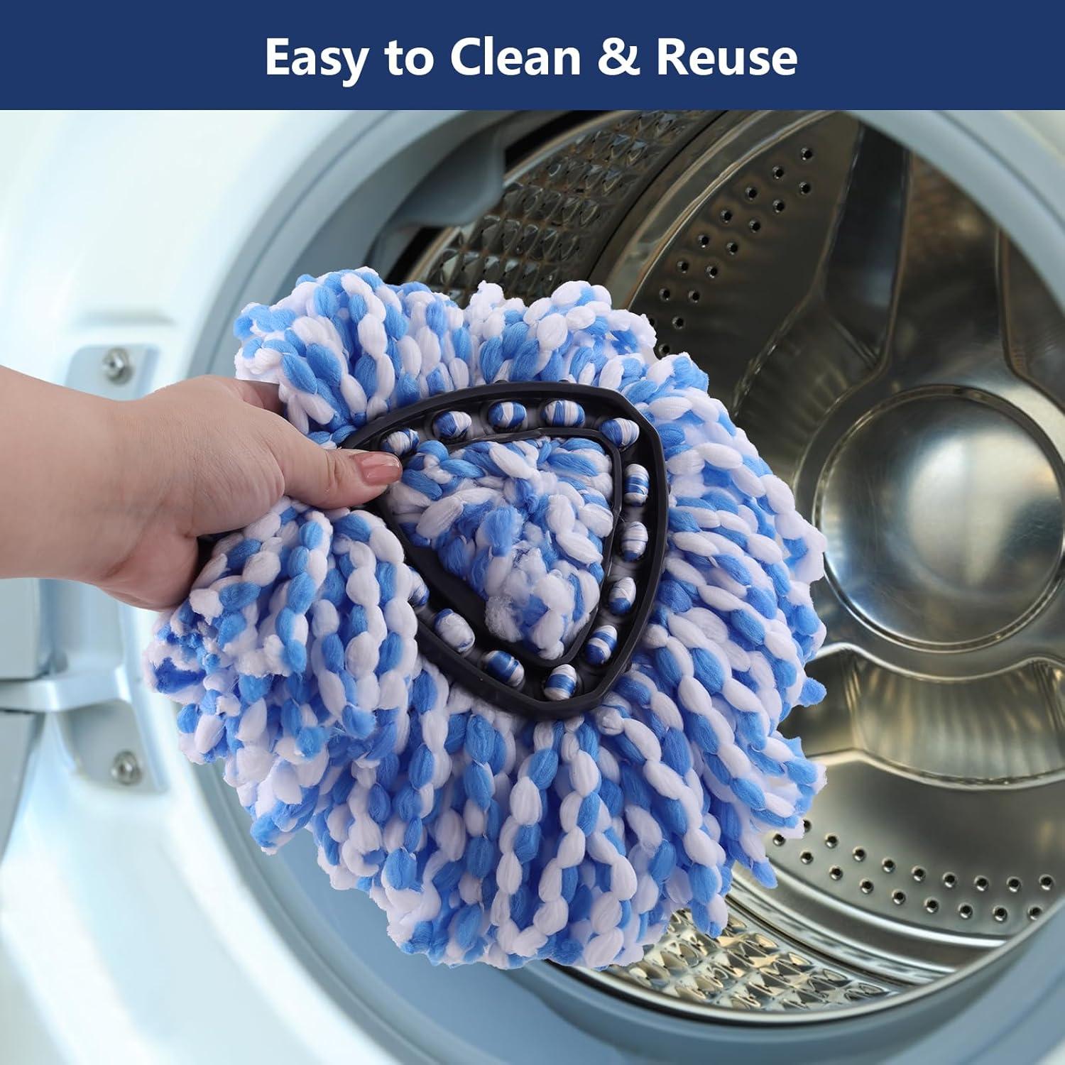 Cabeza de Mop de Microfibra 2 Paquetes Anffeary 30.48 cm