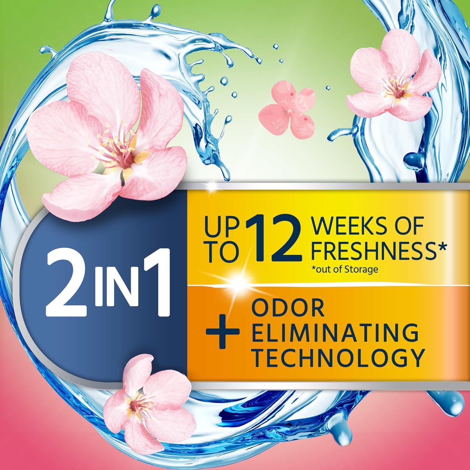 Purex Crystals Potenciador de Fragancia 4x21oz Flor de Cerezo y Jengibre