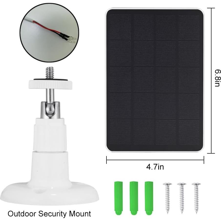 Panel Solar OUGETHER 4W para Timbre Ring - Carga Continua