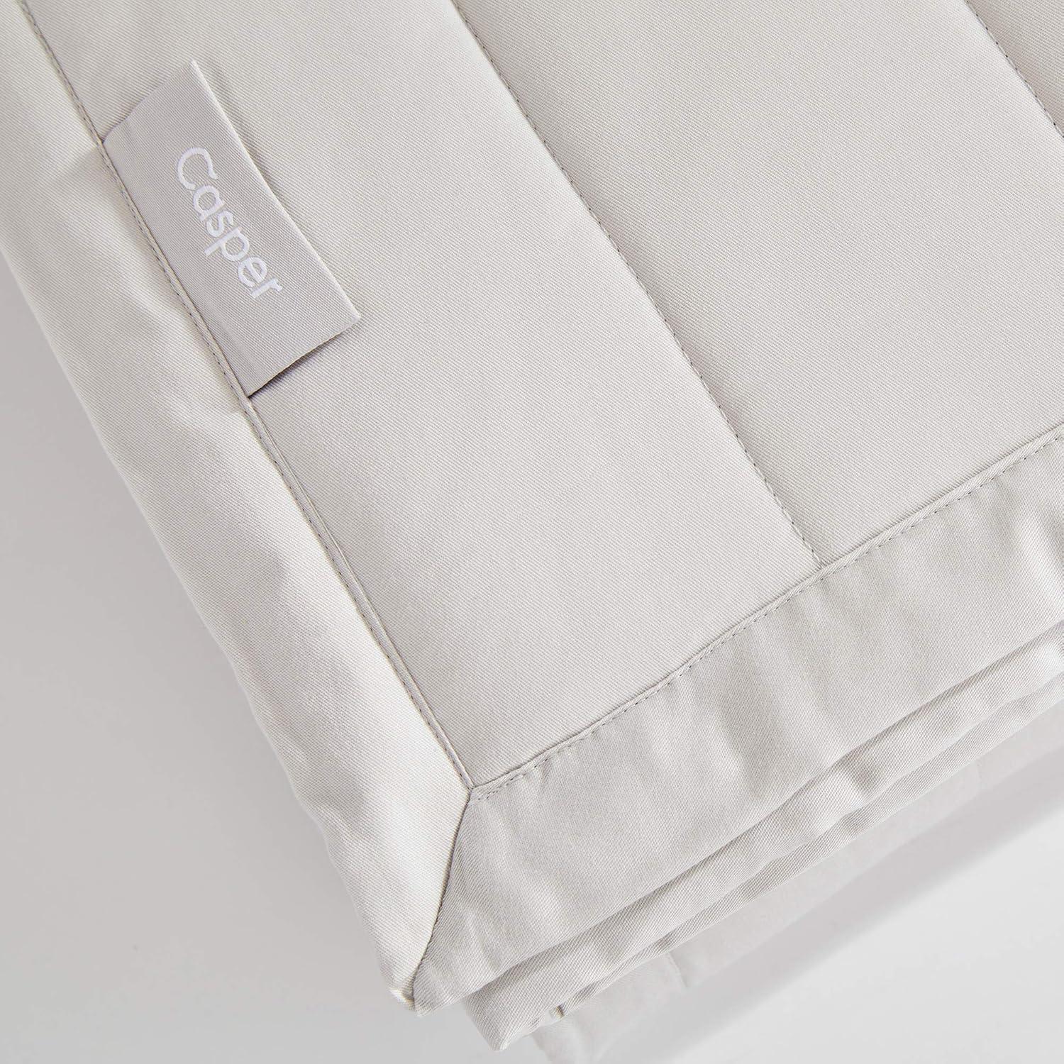 Manta con peso Casper Sleep 4.54 kg Gris Transpirable