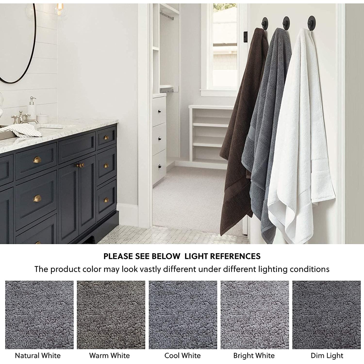 Juego de 6 Toallas de Baño SIMPLI-MAGIC 100% Algodón 61x117cm