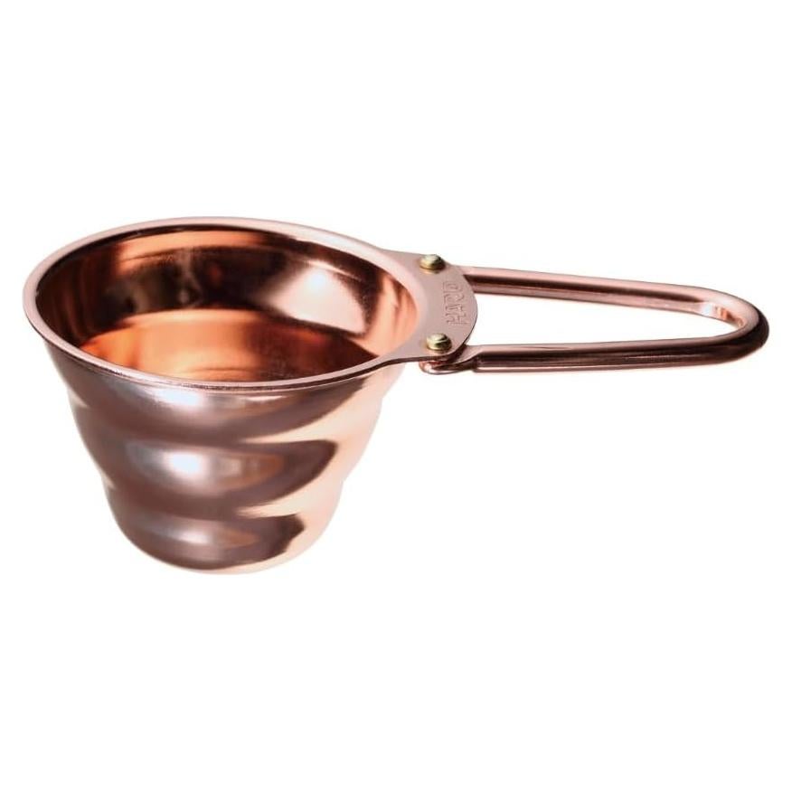 Cuchara Medidora Hario V60 Cerámica 12g Cobre Blanco