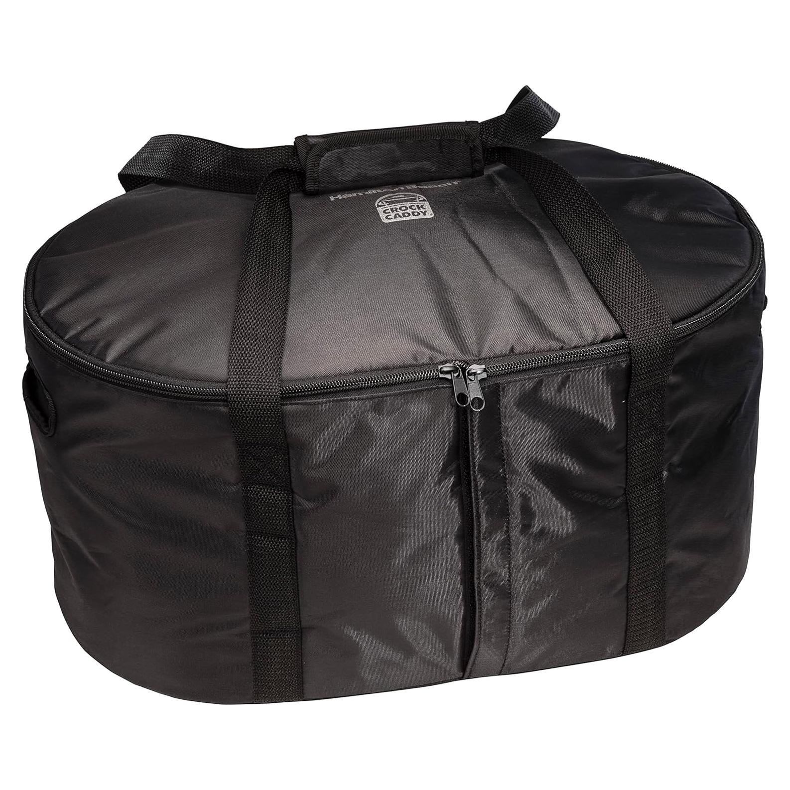 Bolsa de viaje aislante Hamilton Beach para olla de cocción lenta 4-8 qt