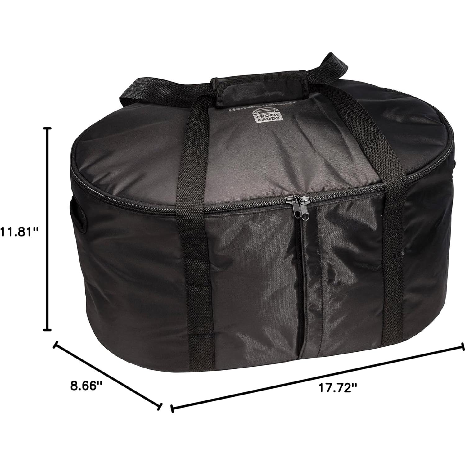 Bolsa de viaje aislante Hamilton Beach para olla de cocción lenta 4-8 qt