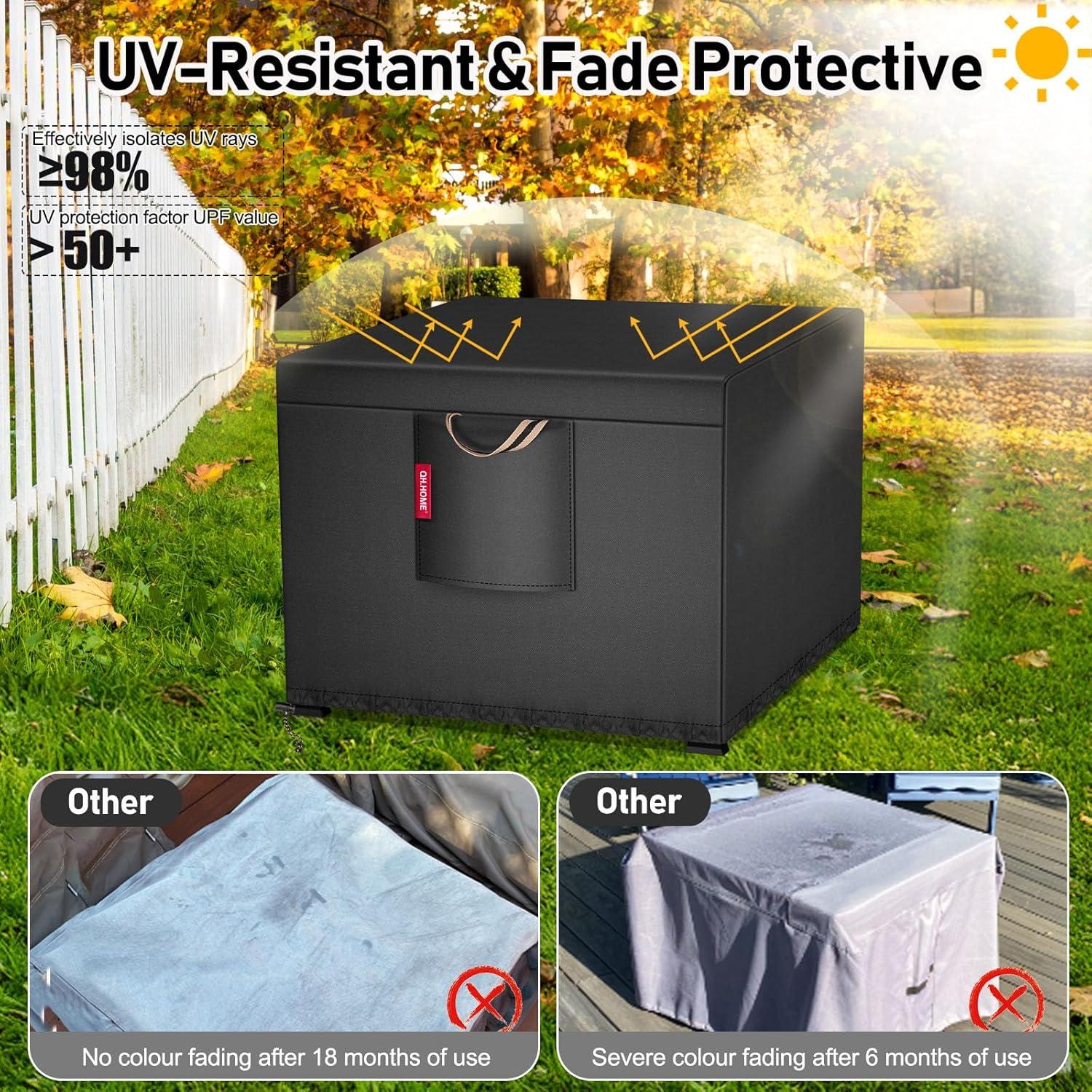 Funda Cuadrada para Fogata QH.HOME 71x71 cm Impermeable