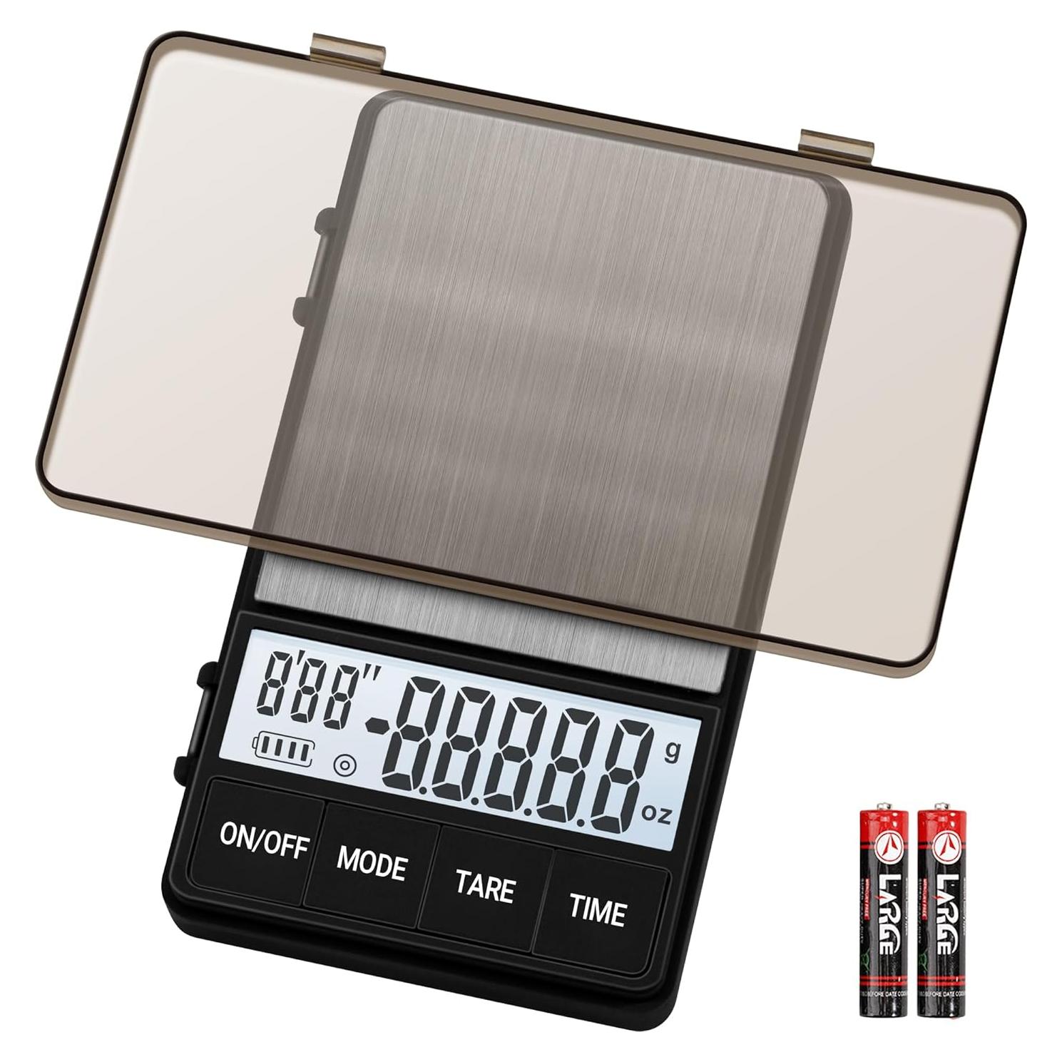 Báscula Digital de Café UNIWEIGH UW1-1000-BK 1000g x 0.1g