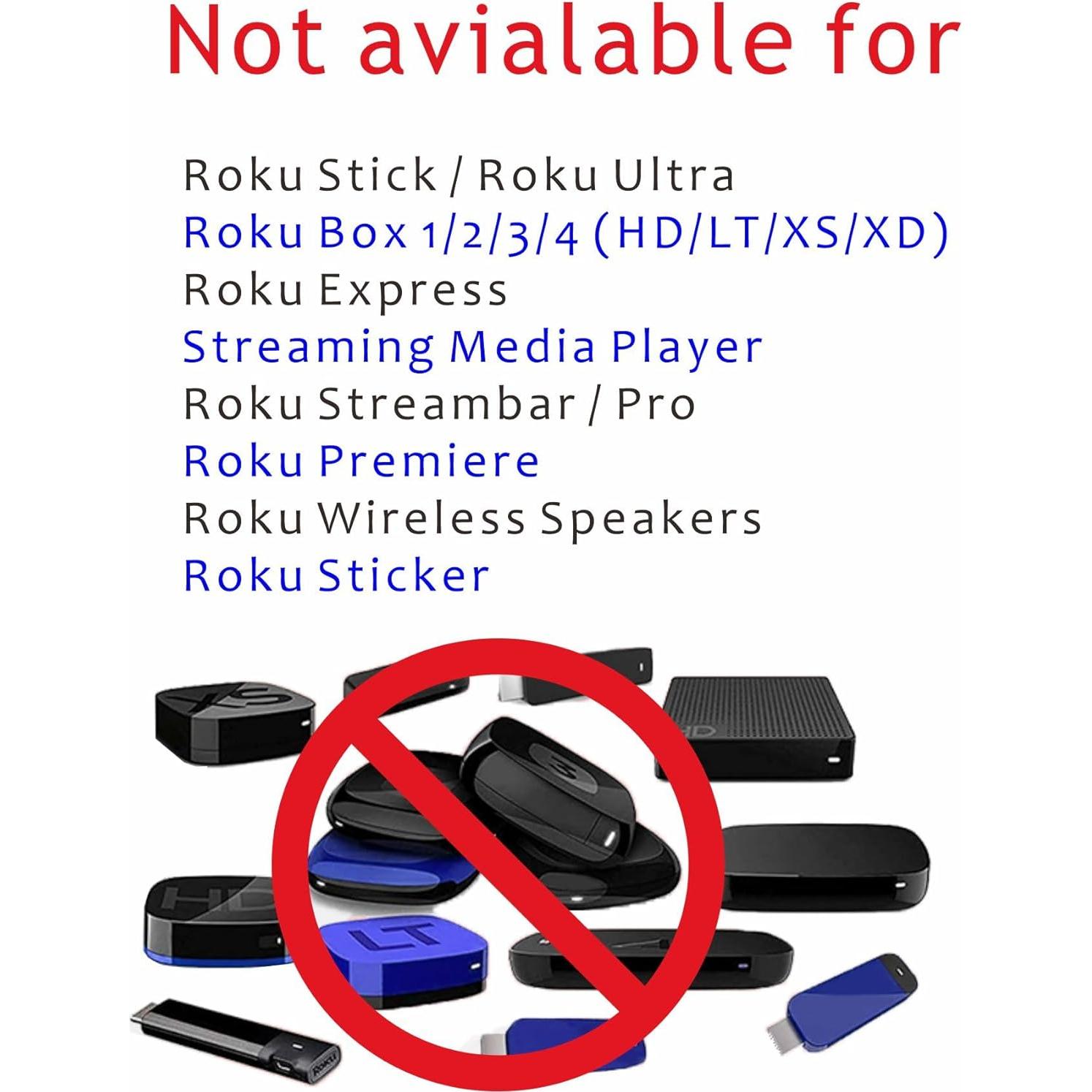 Control Remoto Universal Alizen para Roku TV - Infrarrojo