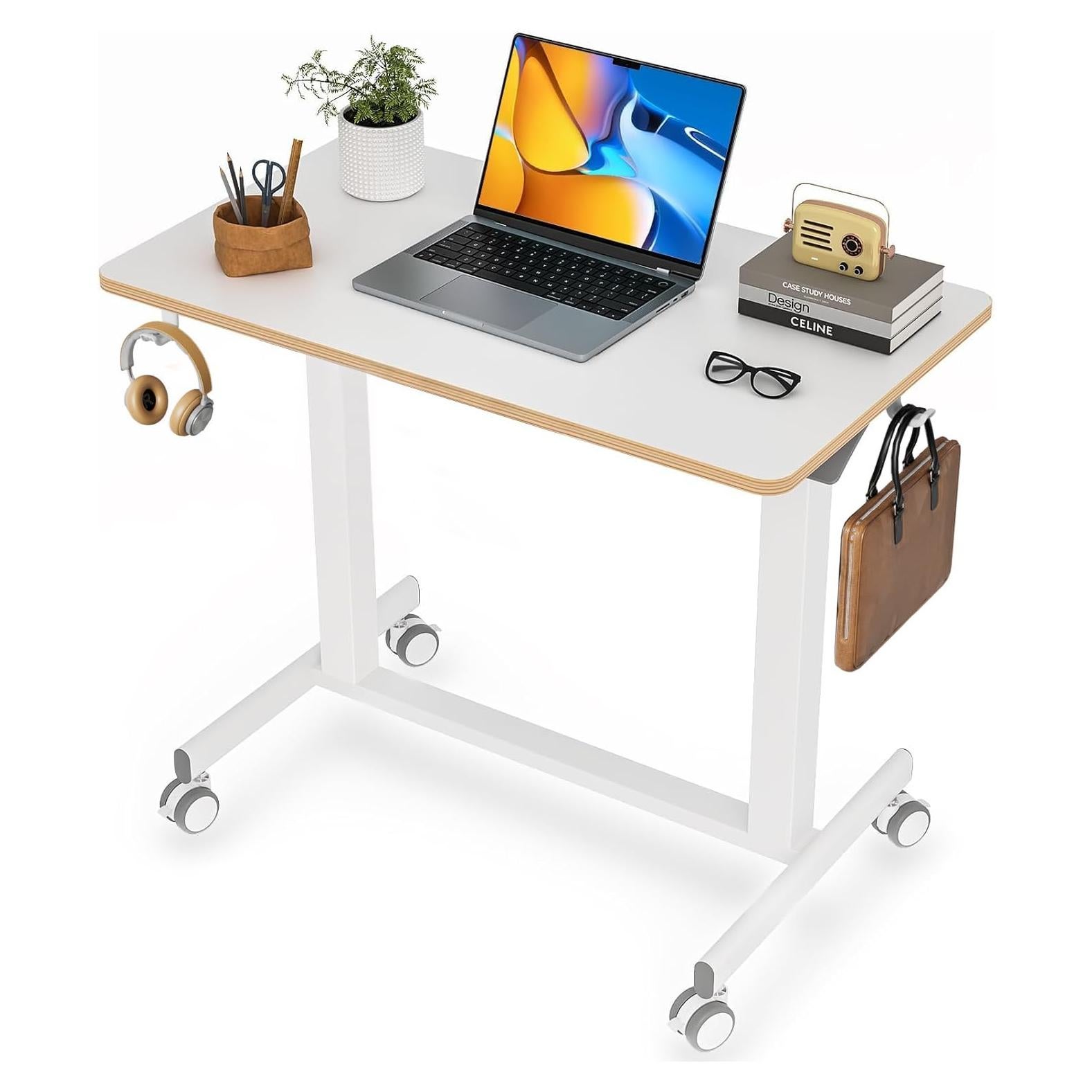 Escritorio de Pie Móvil JOY worker JW-FC101-W Ajustable 35"