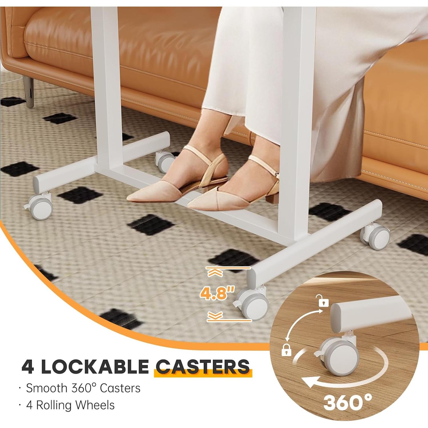 Escritorio de Pie Móvil JOY worker JW-FC101-W Ajustable 35"