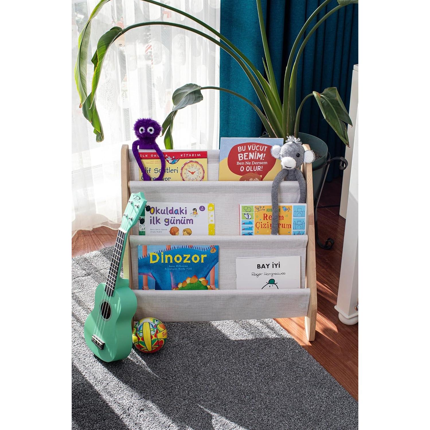 Estantería Montessori Hakan Eren 3 Niveles Madera 59x35cm