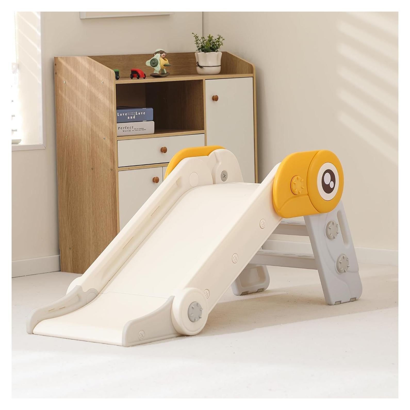 Tobogán Plegable para Niños HRTT Gris 5.79 kg 75 cm