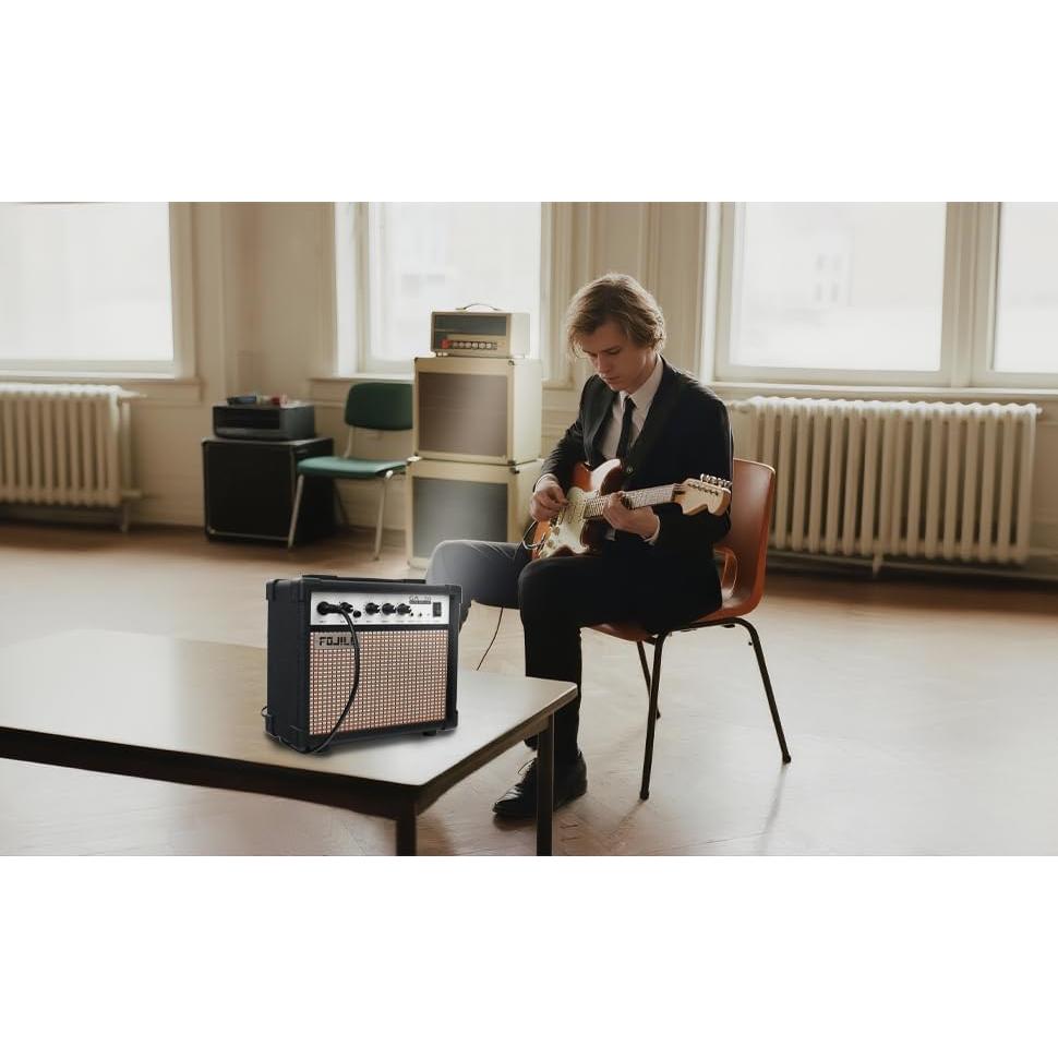 Amplificador de Guitarra Eléctrica Fojill GA-20 20W Portátil Negro