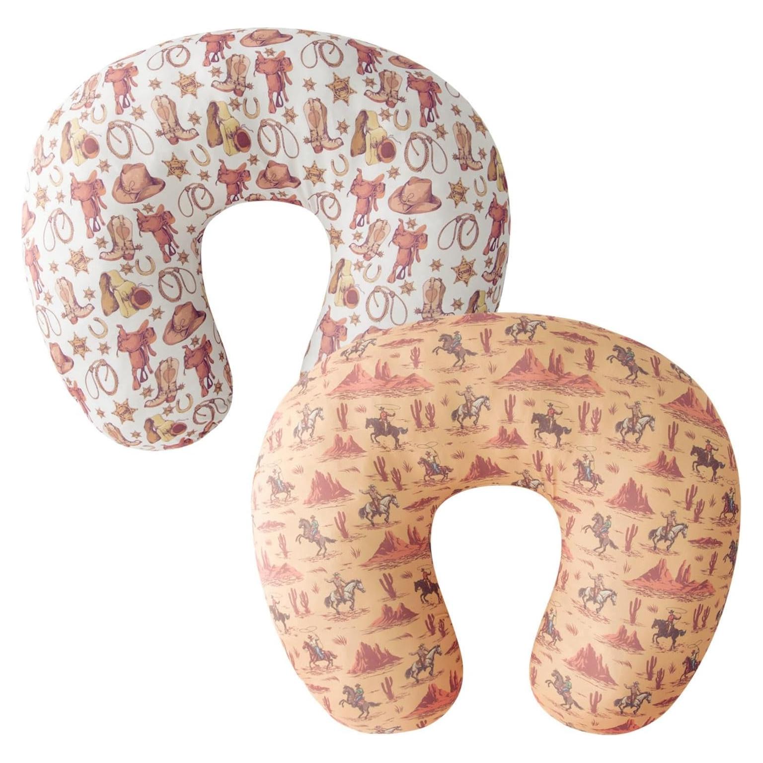 Funda de Almohada de Lactancia Little Jump 2 Pack Vaquero