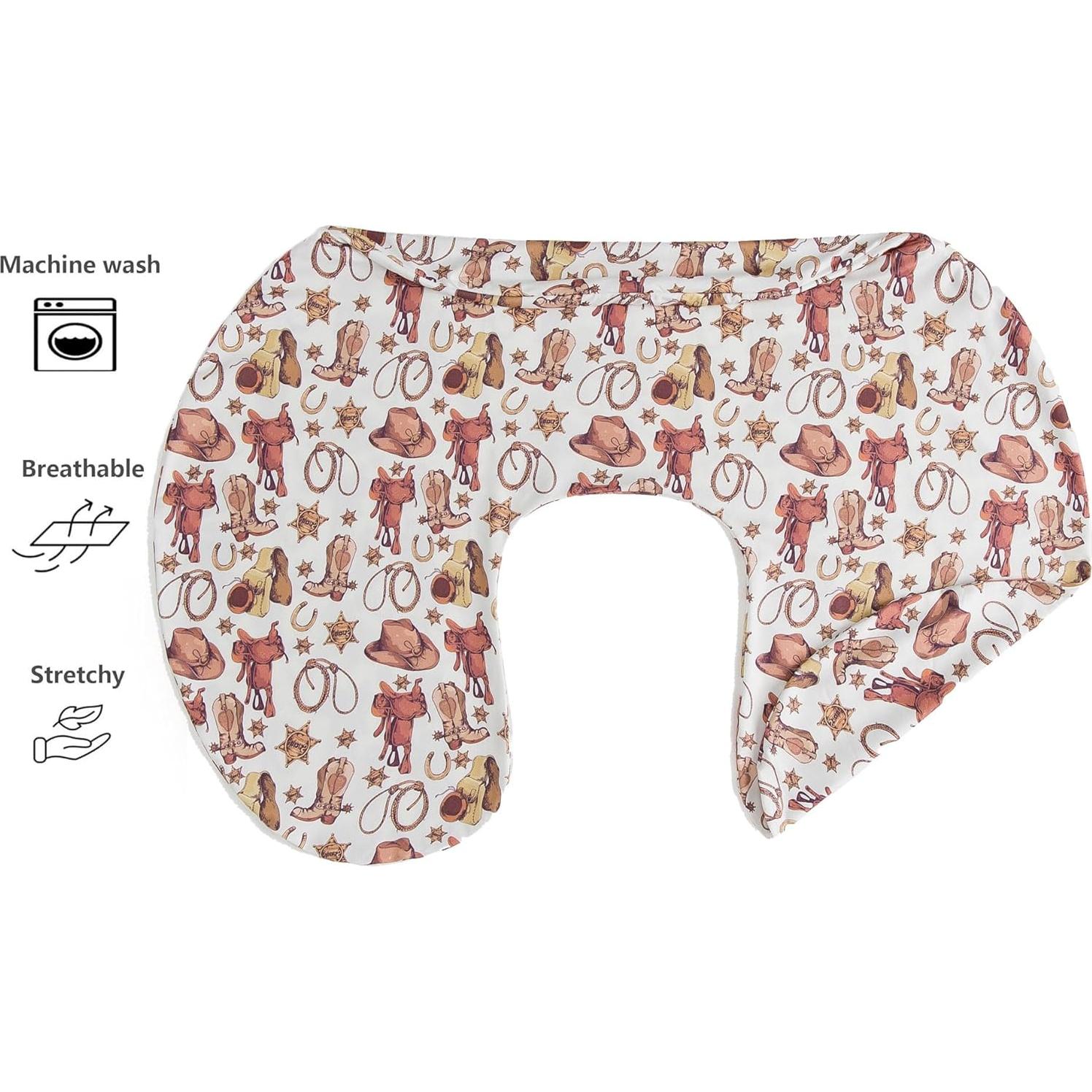 Funda de Almohada de Lactancia Little Jump 2 Pack Vaquero