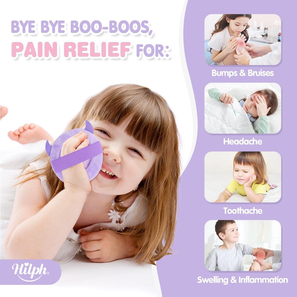 Paquete de Hielo para Niños Hilph - 4 Unidades Reutilizables