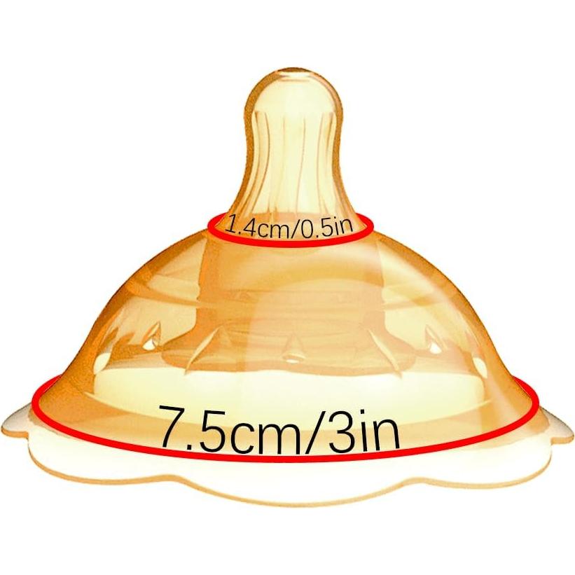 Protectores de pezones de silicona para lactancia - 2 unidades