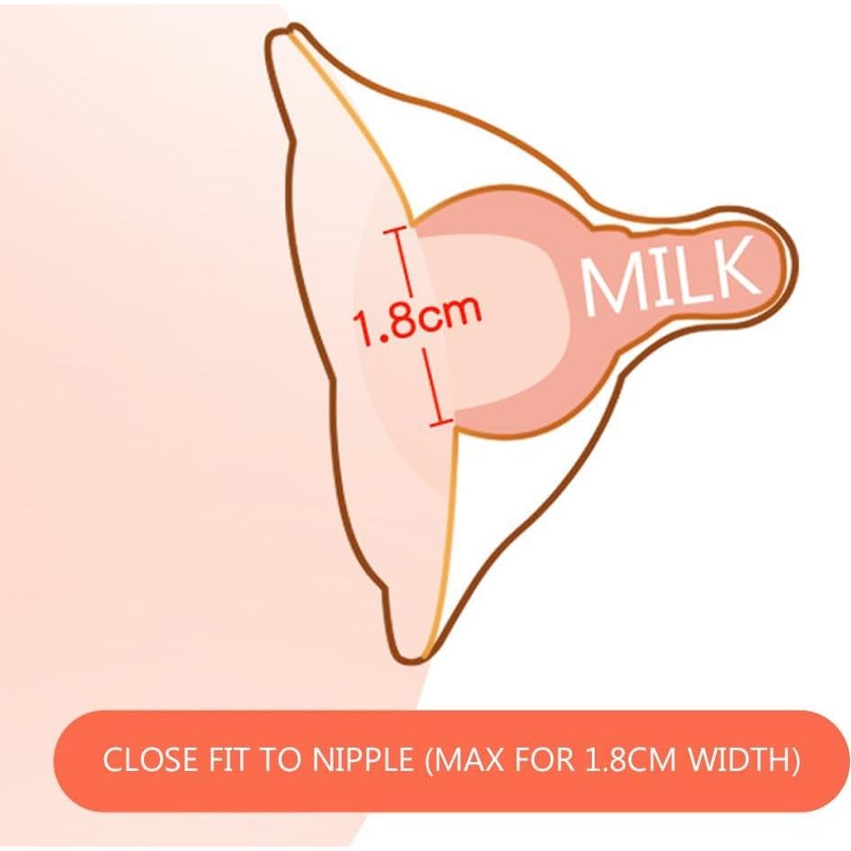 Protectores de pezones de silicona para lactancia - 2 unidades