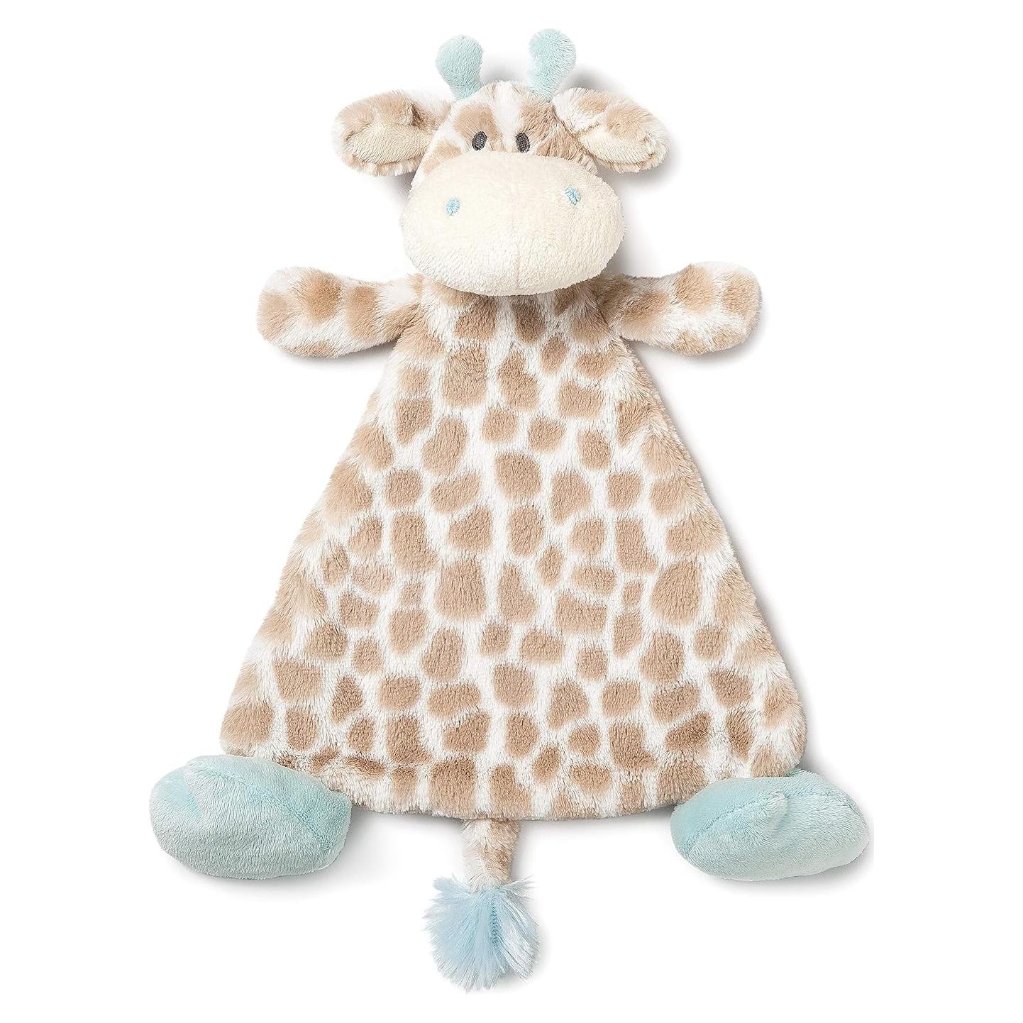 Manta de Peluche Jirafa Colby DEMDACO 30.5 cm Azul Cielo