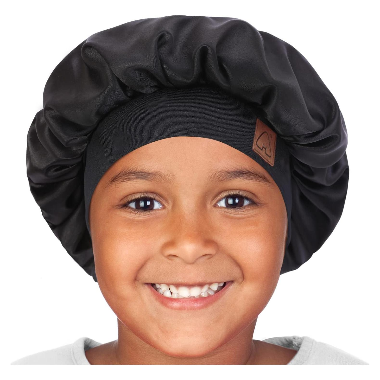 Gorro de Satén Ajustable para Niños Hat Hut - 1 a 8 Años