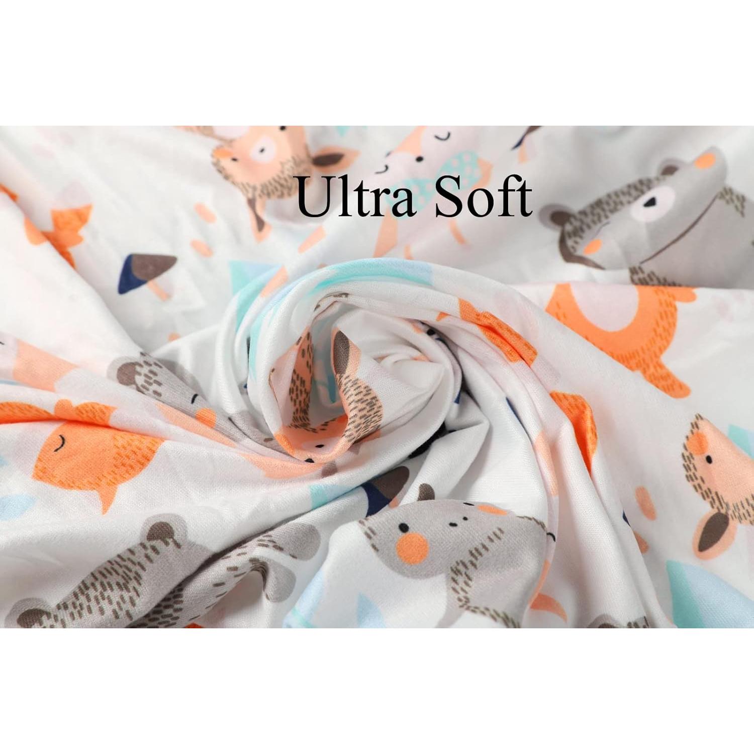 Juego de Sábanas Ajustables Tontukatu para Cuna Mini 3 Piezas