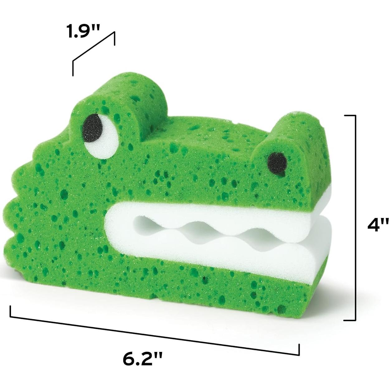 Esponja de Baño para Niños Fred Bath Biters Cocodrilo