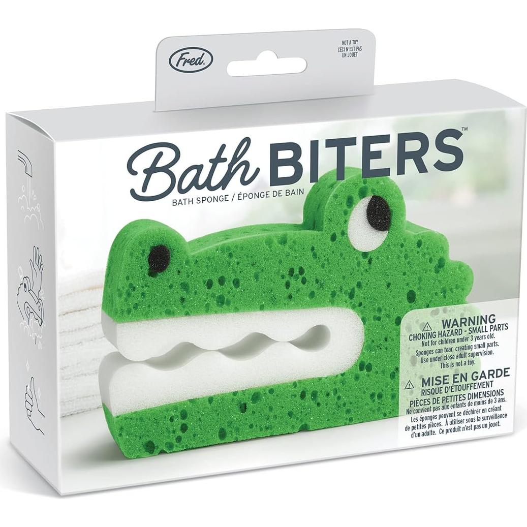 Esponja de Baño para Niños Fred Bath Biters Cocodrilo
