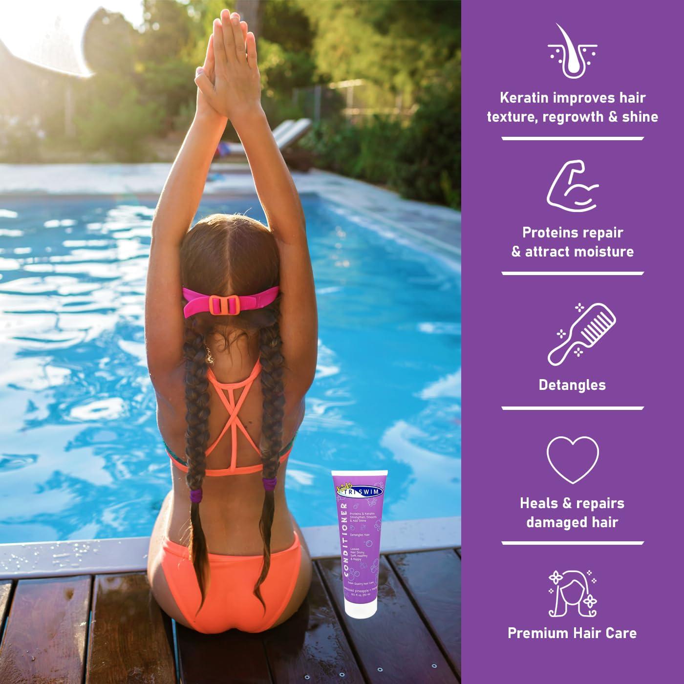 Set TRISWIM Kids: Champú y Acondicionador 2-en-1 250 ml