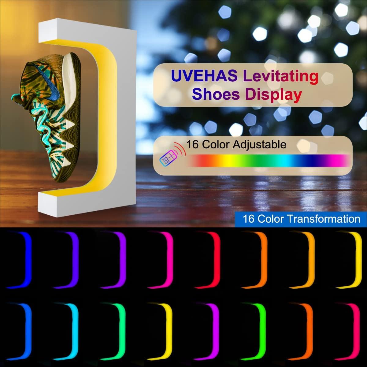 Exhibidor de Zapatos UVEHAS con Levitación y Luz LED