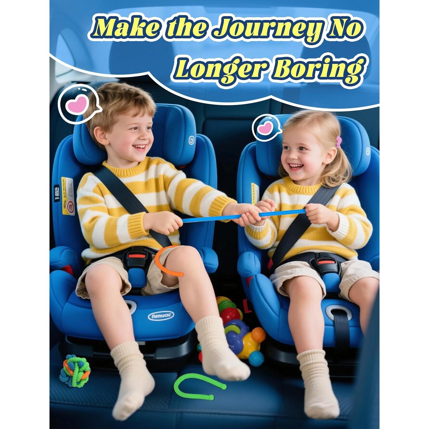 Paquete de 10 Juguetes Sensoriales Diltik - Cuerdas Fidget para Autismo