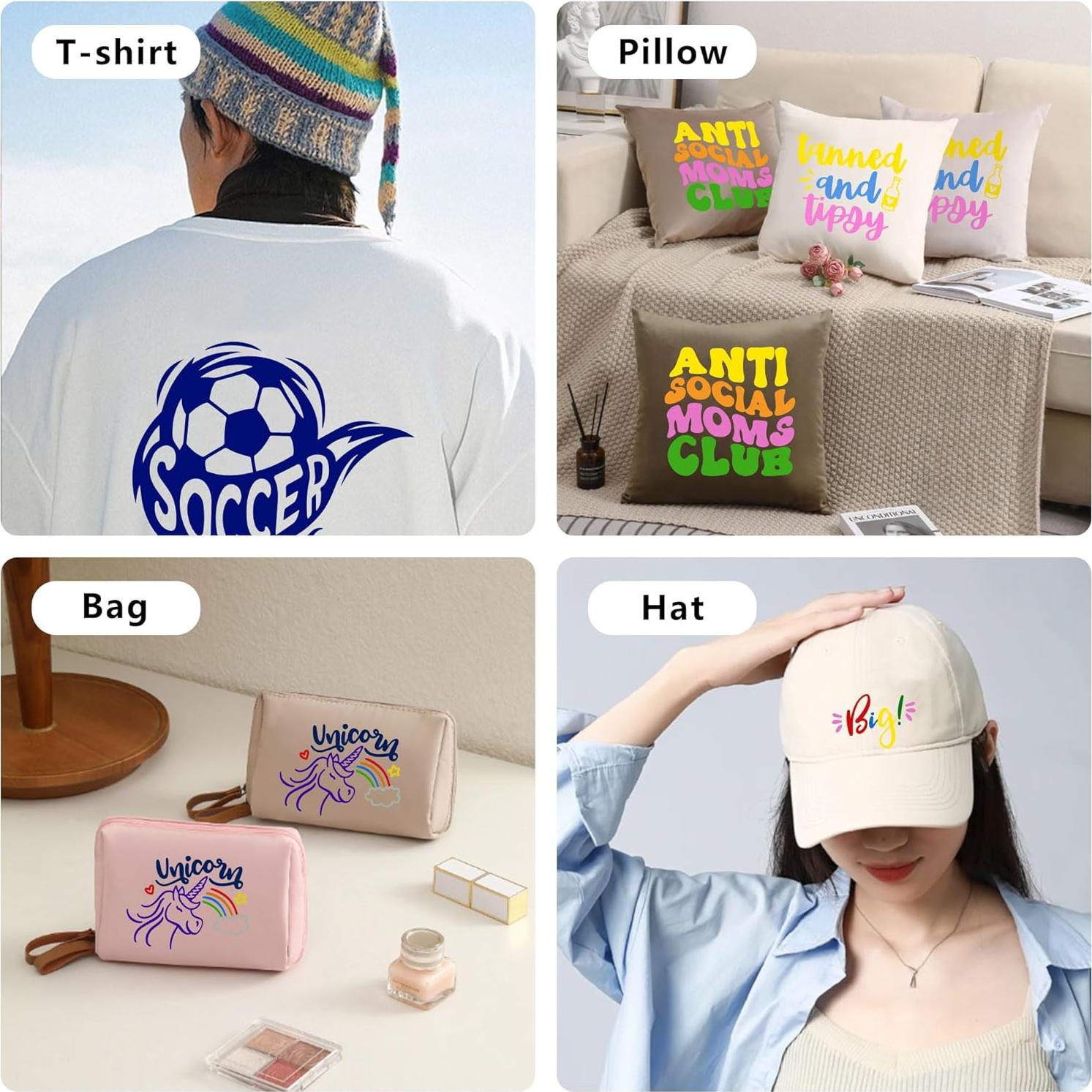 Vinilo de Transferencia de Calor HTV Verde Manzana 10.67m para Camisetas