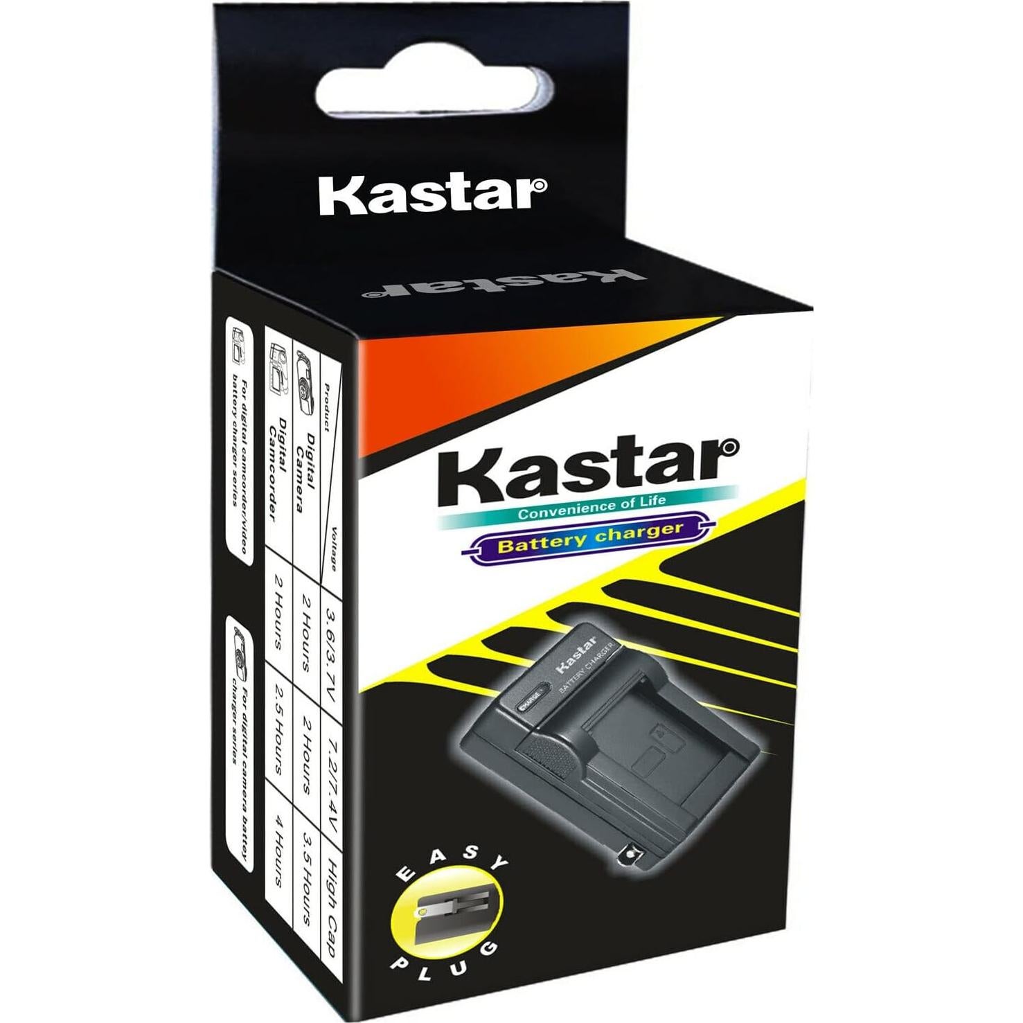 Cargador de Pared AC Kastar LB-070 para Cámaras Kodak