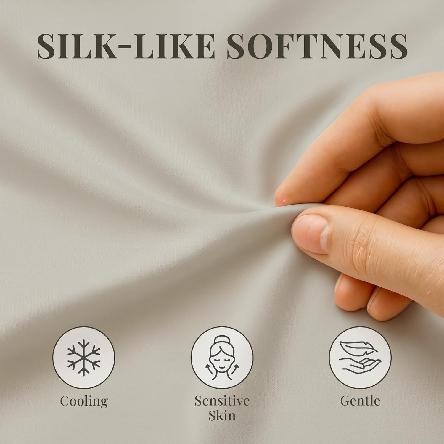 Juego de Sábanas Individual 6 Piezas Sacred Thread Rayón Bambú