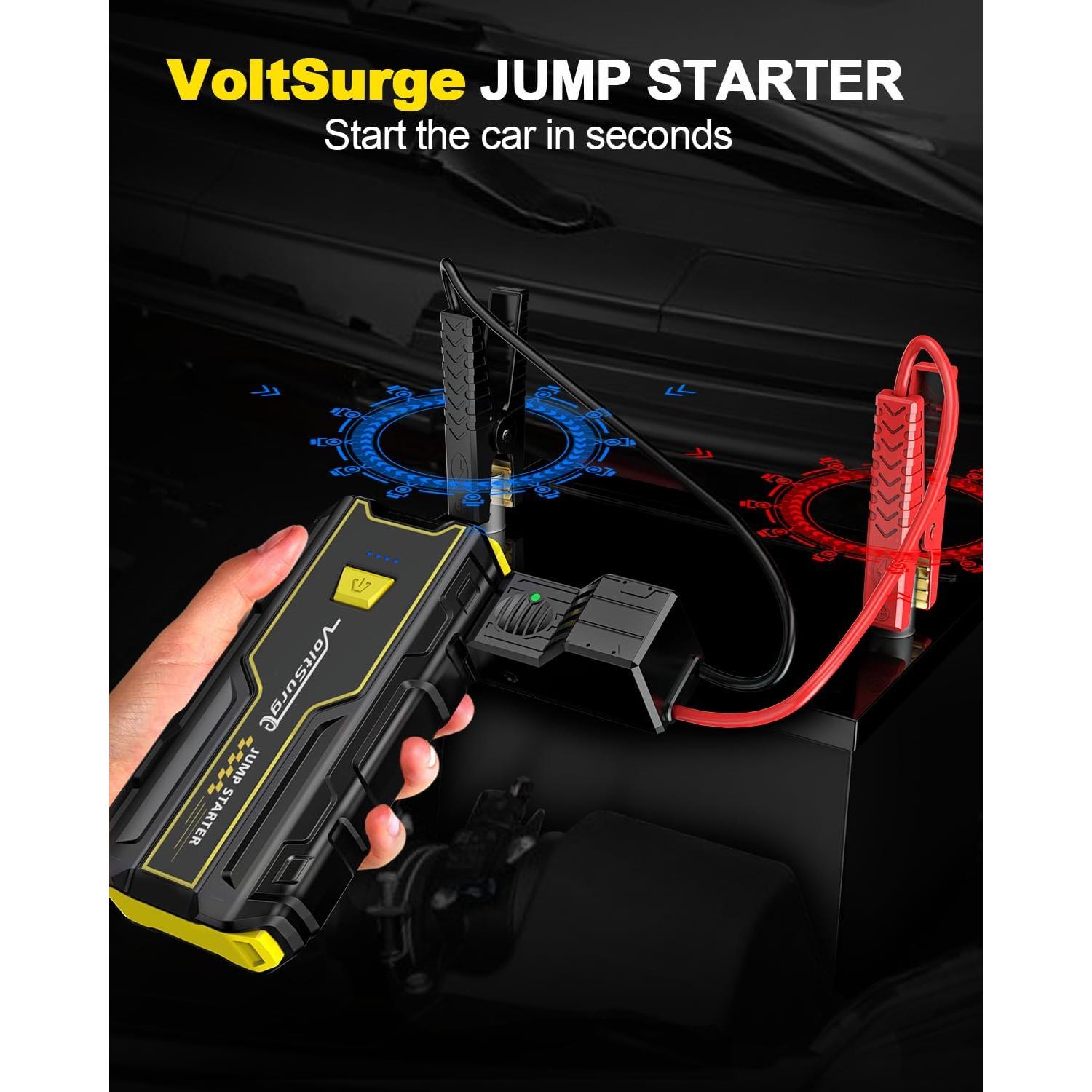 Arrancador de Batería Portátil VoltSurge D01S 4000A 12V