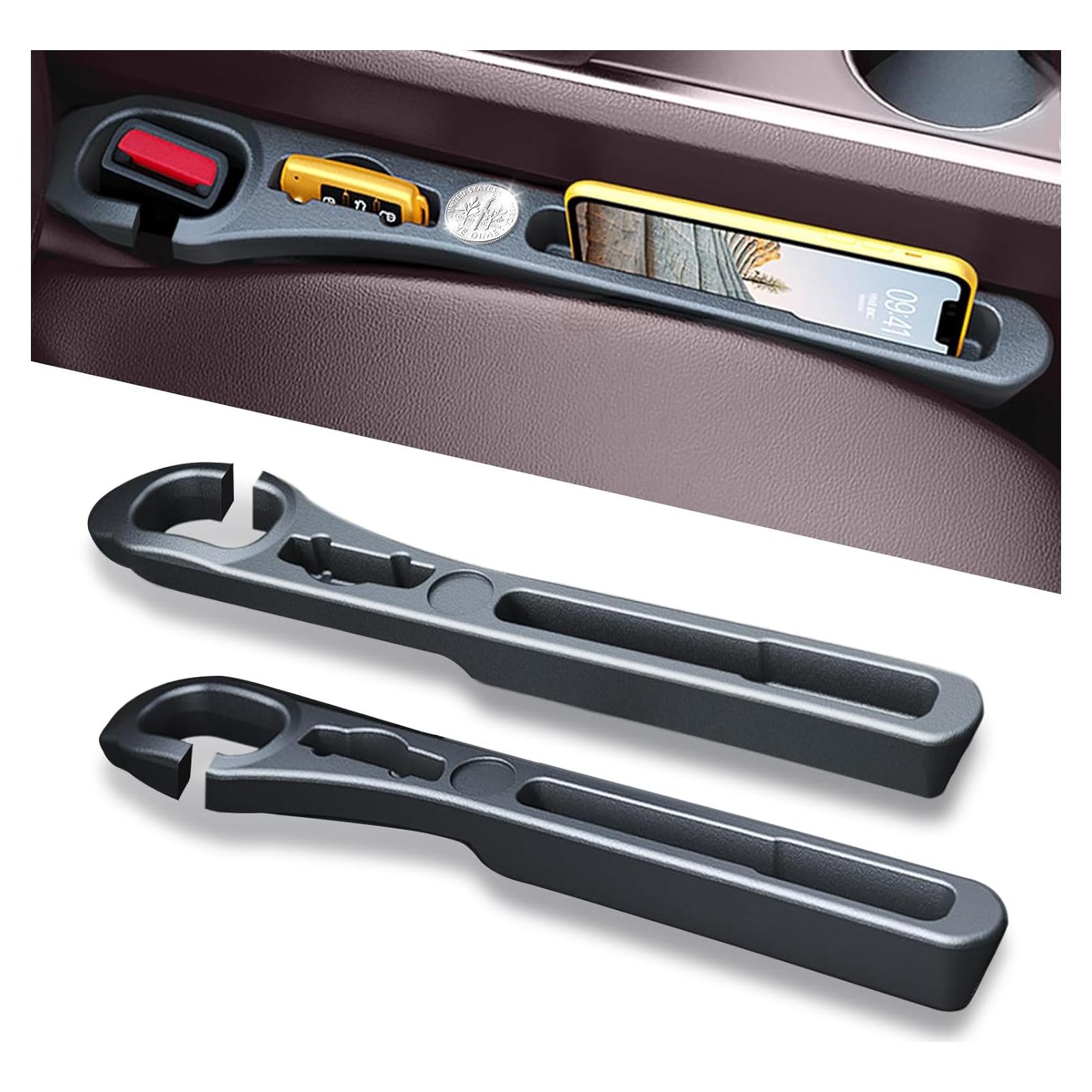 Relleno Espacio entre Asientos Auto ZYMBU ZCA005B Negro