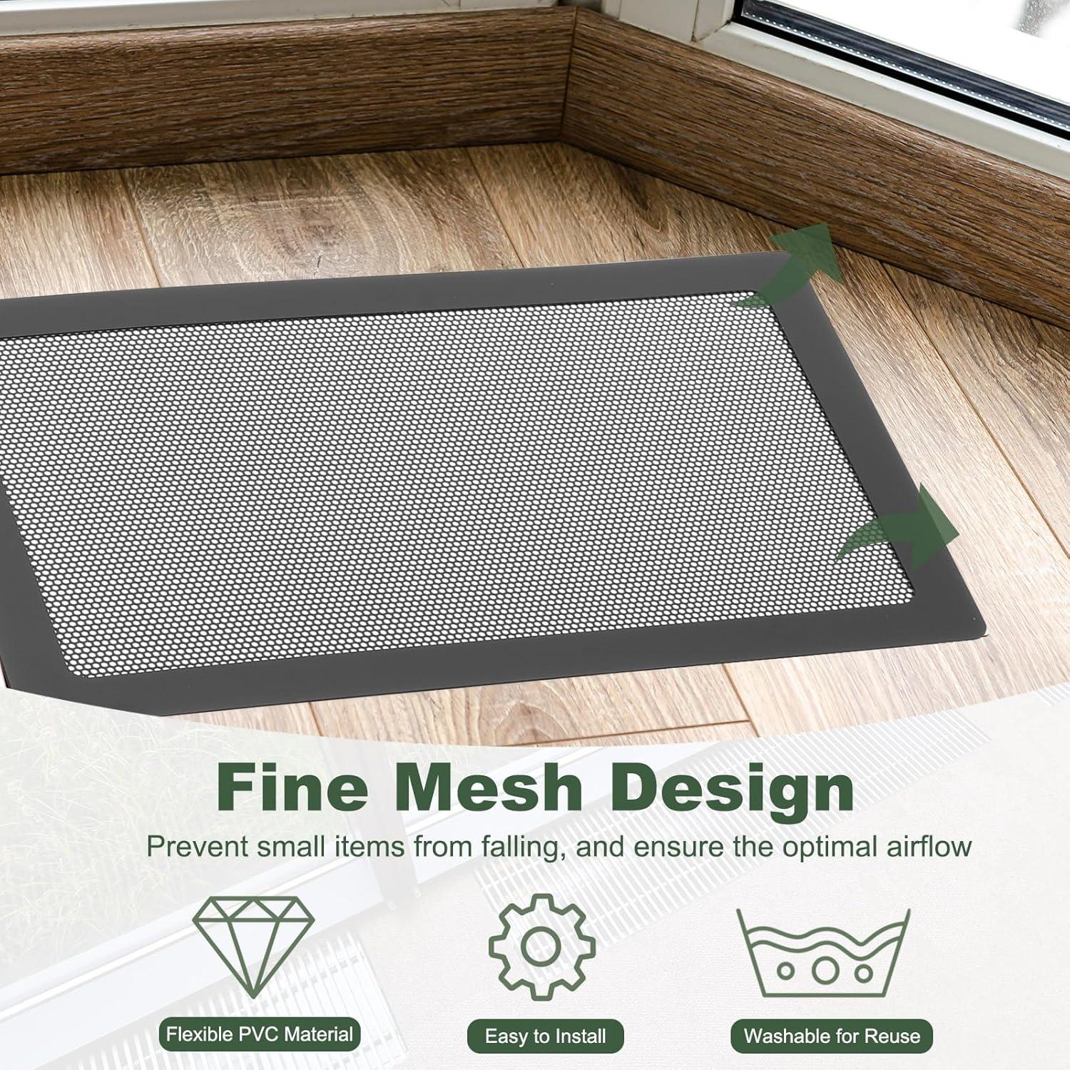 Cubiertas Magnéticas para Ventilación de Piso YOKIVE 6 Pcs PVC