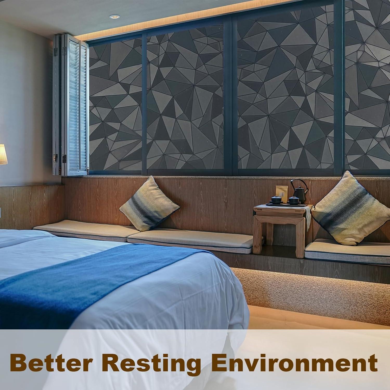 Película Blackout Niviy 30x200 cm - 100% Bloqueo Luz Solar