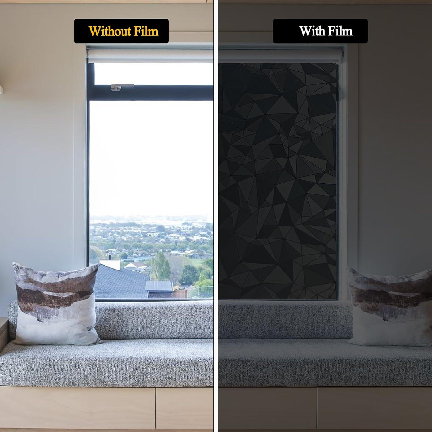 Película Blackout Niviy 30x200 cm - 100% Bloqueo Luz Solar