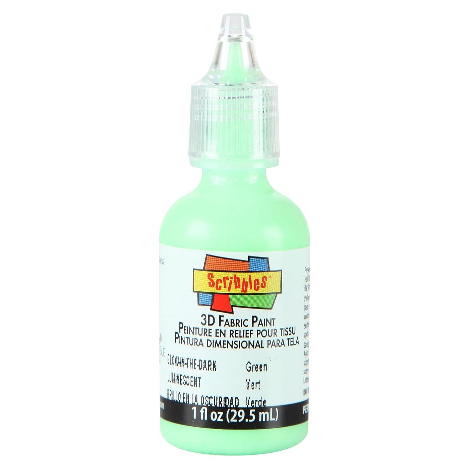 Pintura Textil Dimensional Scribbles 30ml Verde Brillante