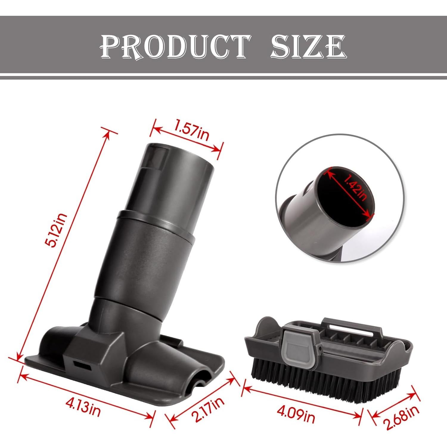 Repuestos cepillo 2-en-1 QINAN para aspiradora Shark NV350