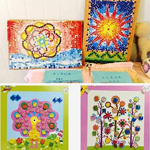 Azulejos de Mosaico de Vidrio Esweny 200g Colorido 1x1cm