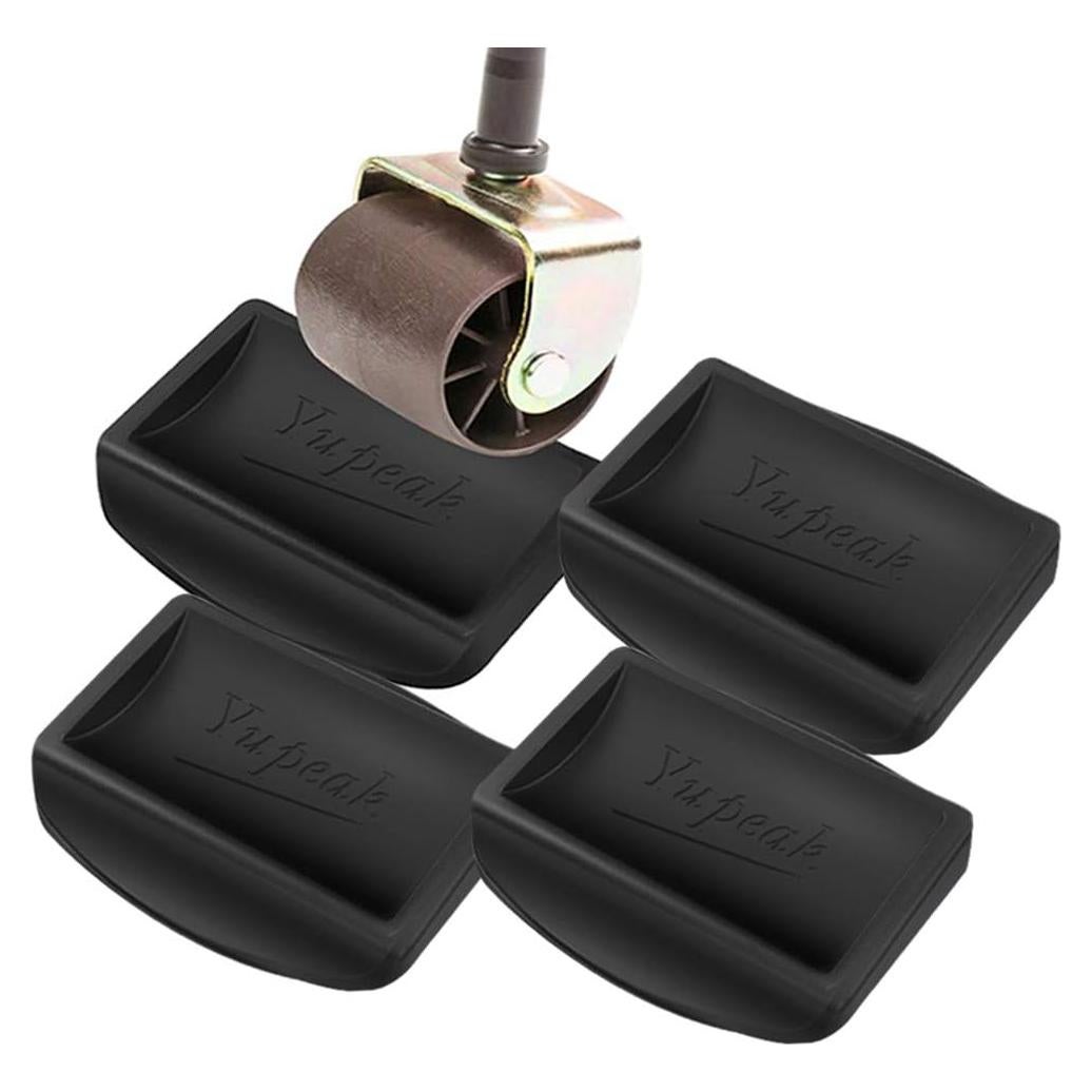 Detenedor de Muebles Antideslizante Yupeak - 4 Copas de Silicona