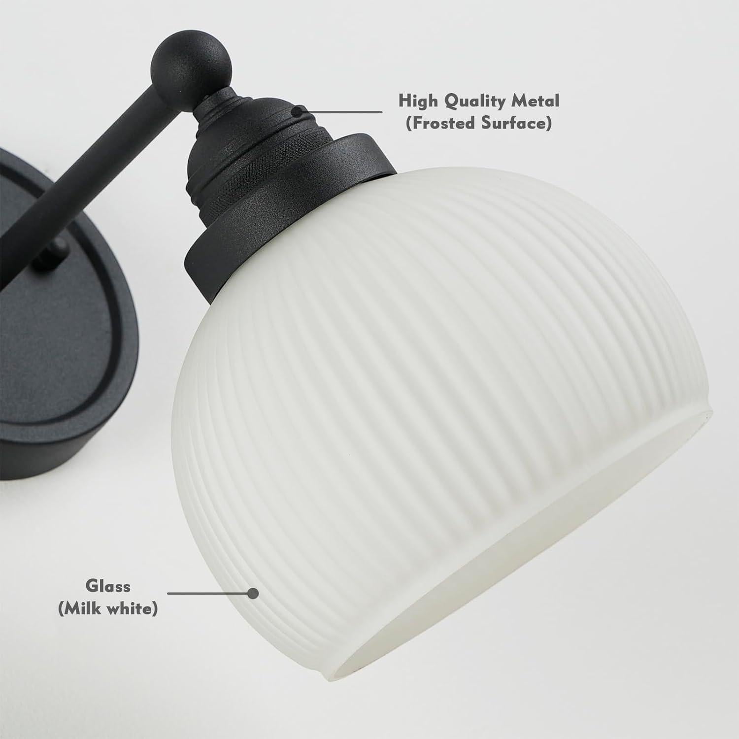 Aplique de Pared Vintage HEQIQEH Recargable con Control Remoto