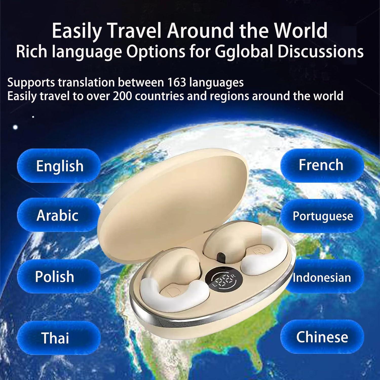 Auriculares Traductores Costnzo BL39 AI 163 Idiomas Beige