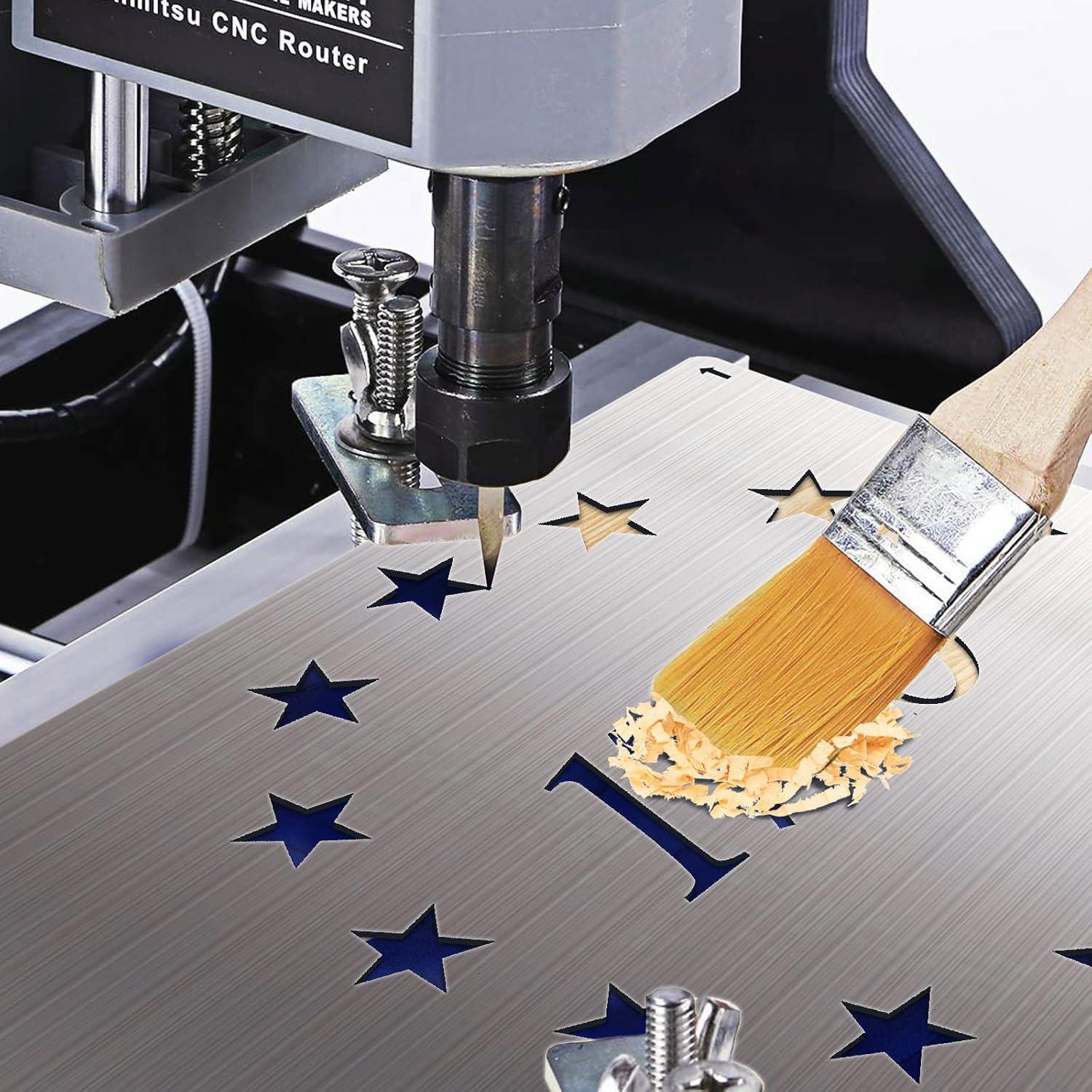 Plantilla de Bandera Americana Folconroad 14.8x10.5in Acero Inoxidable