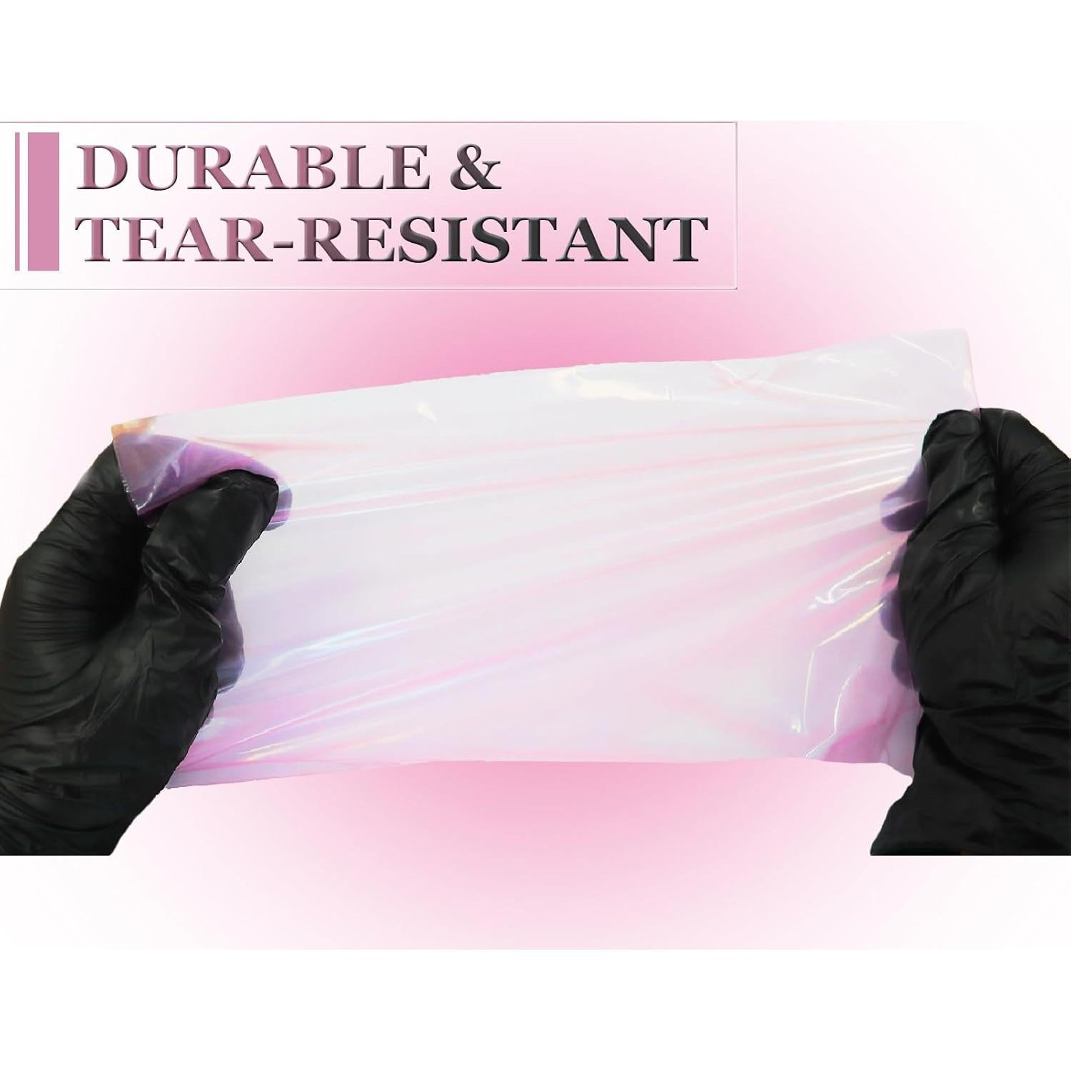 Bolsas para Botellas de Lavado SOTICA 250pcs Rosadas 15x26cm