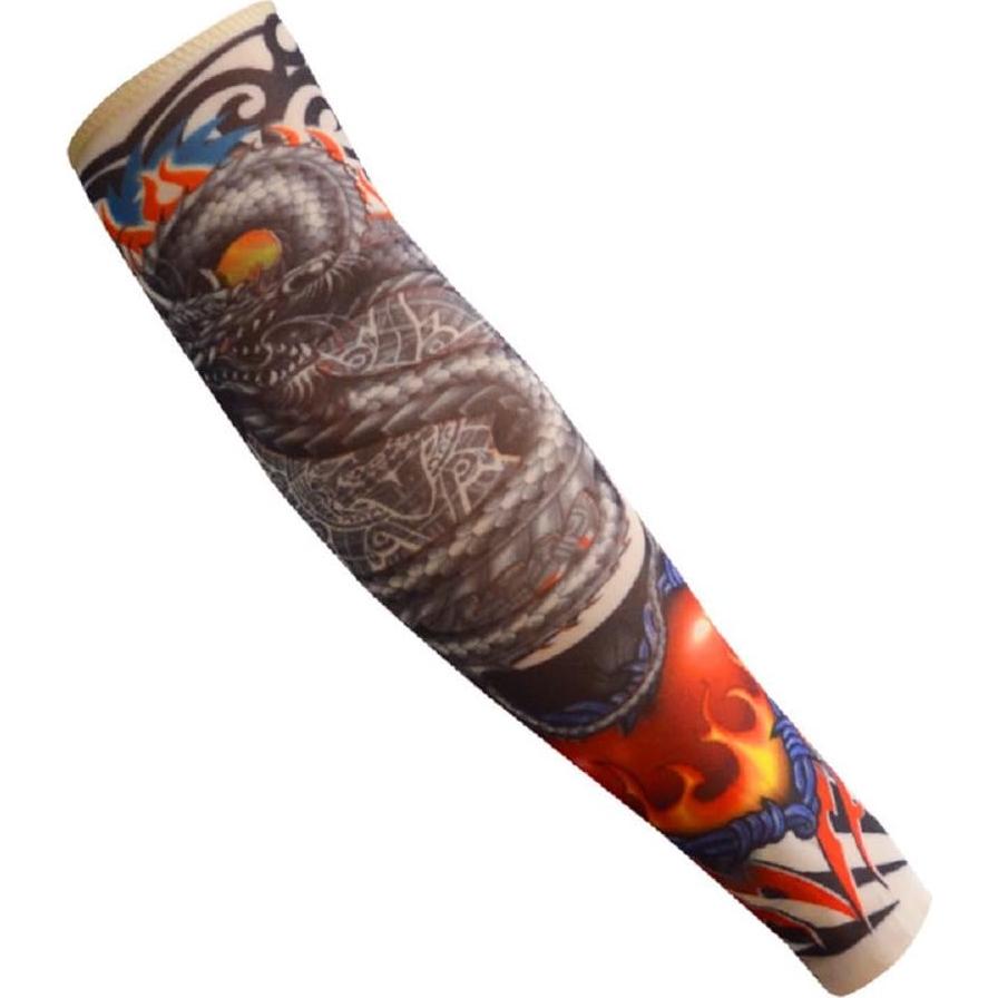 6 Mangas de Tatuaje Temporal FENGMANG para Niños - Protección Solar