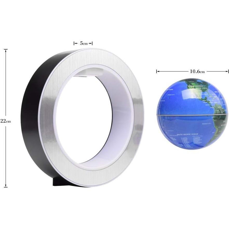 Globo Flotante Magnético KAIMC 10 cm con Luz LED