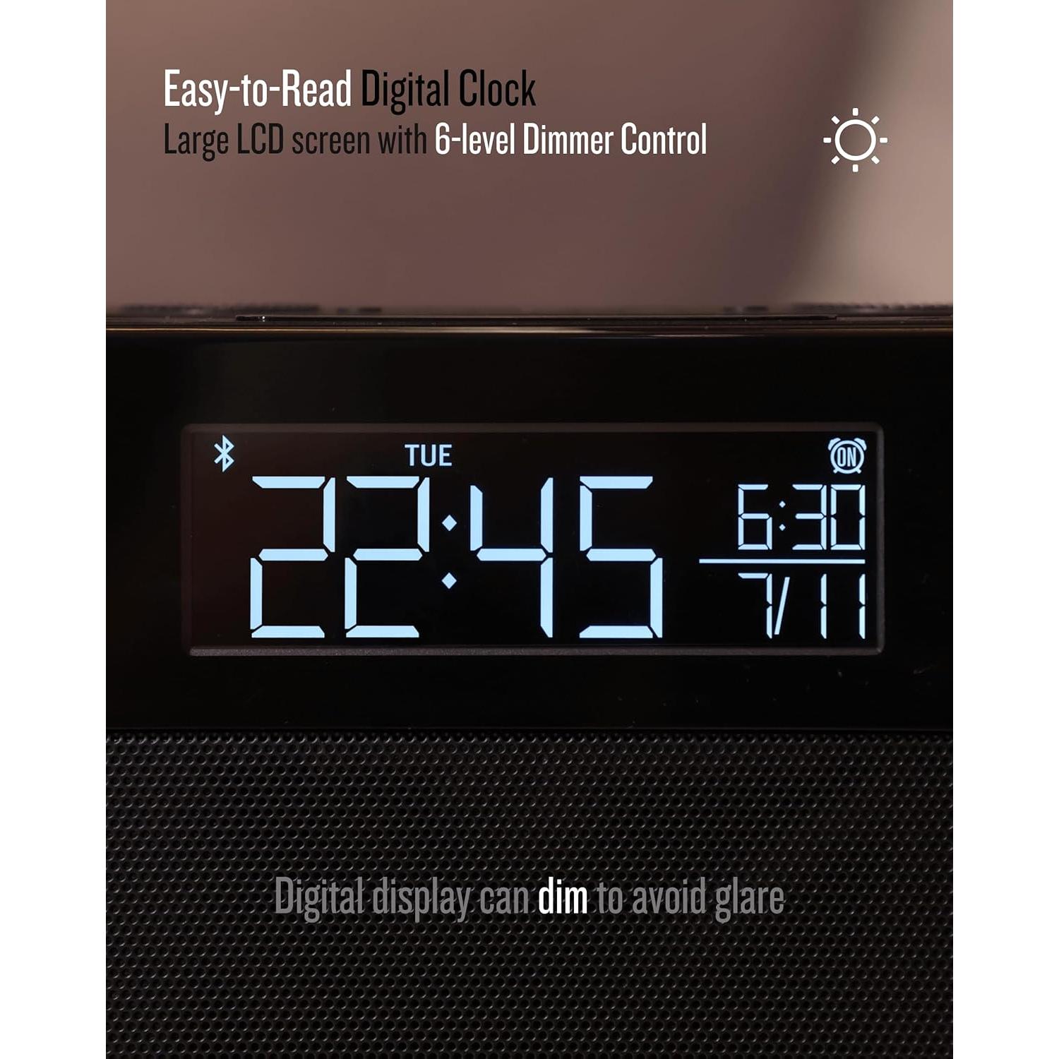 Reloj Despertador Bluetooth Soundfreaq SFQ-16 con Radio FM